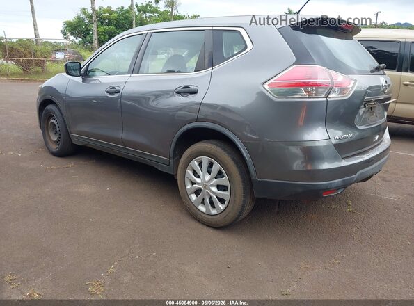 KNMAT2MT5GP691006 2016 NISSAN ROGUE Gray Tył lewy