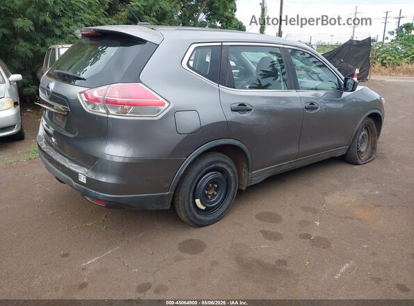KNMAT2MT5GP691006 2016 NISSAN ROGUE Gray Tył prawy