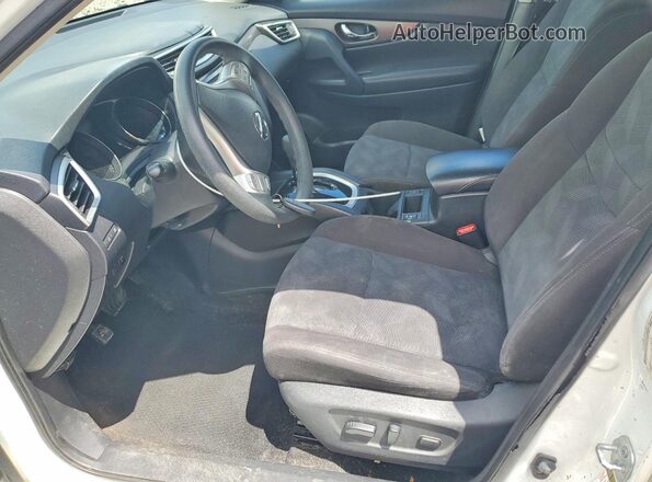 KNMAT2MT5GP717555 2016 NISSAN ROGUE White 