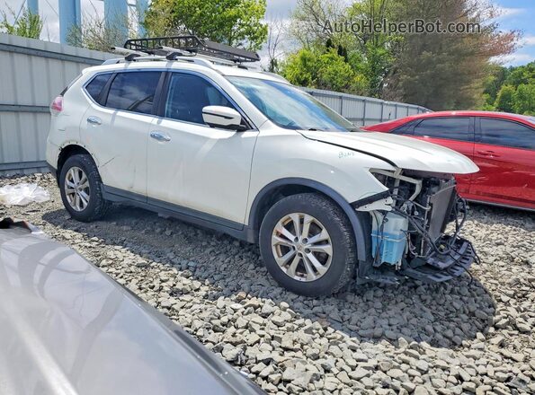 KNMAT2MT5GP717555 2016 NISSAN ROGUE White 