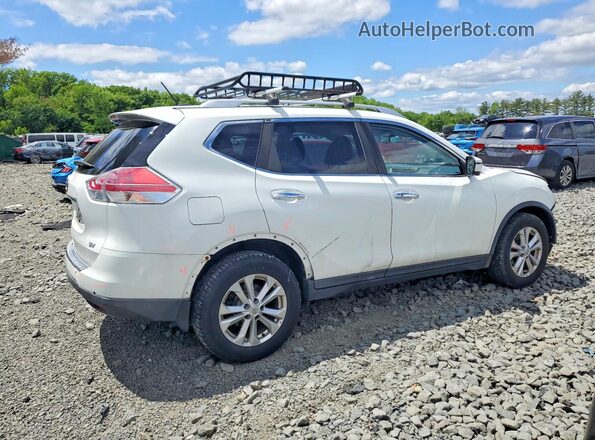 KNMAT2MT5GP717555 2016 NISSAN ROGUE White 