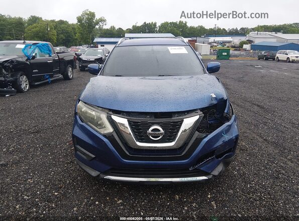 KNMAT2MT5HP527787 2017 NISSAN ROGUE Blue Սալոնի հետևի տեսք