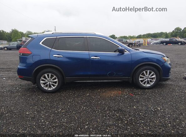 KNMAT2MT5HP527787 2017 NISSAN ROGUE Blue Սալոնի 360 աստիճան տեսք