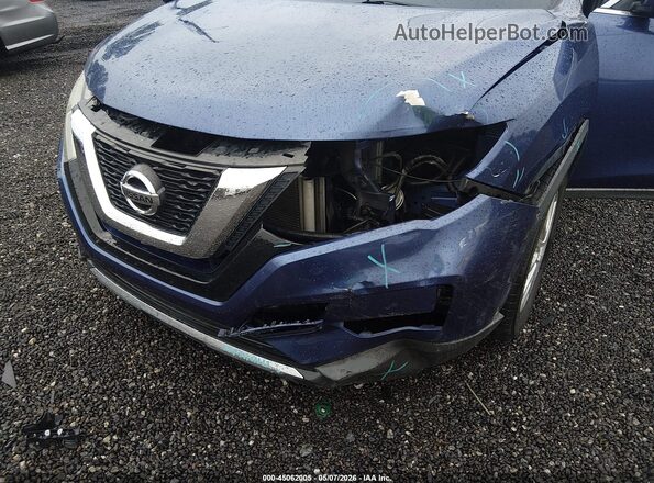 KNMAT2MT5HP527787 2017 NISSAN ROGUE Blue Սարքավորումների վահանակի տեսք