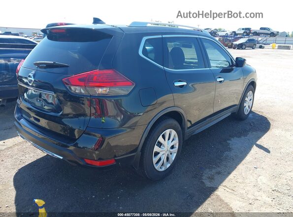 KNMAT2MT5HP543052 2017 NISSAN ROGUE Black Задня права чверть