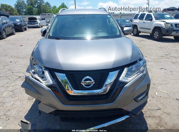 KNMAT2MT5HP549126 2017 NISSAN ROGUE Gray Սարքավորումների վահանակի տեսք
