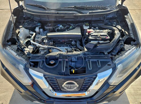 KNMAT2MT5HP606005 2017 NISSAN ROGUE Black Սալոնի հետևի տեսք