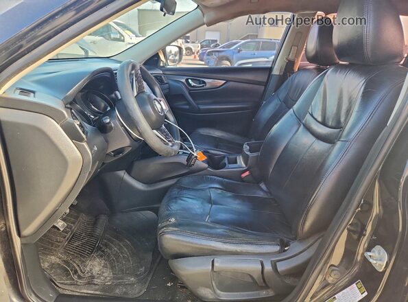 KNMAT2MT5HP606005 2017 NISSAN ROGUE Black Սալոնի դիմացի տեսք