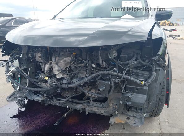 KNMAT2MT5JP621349 2018 NISSAN ROGUE Black წინა ხედი
