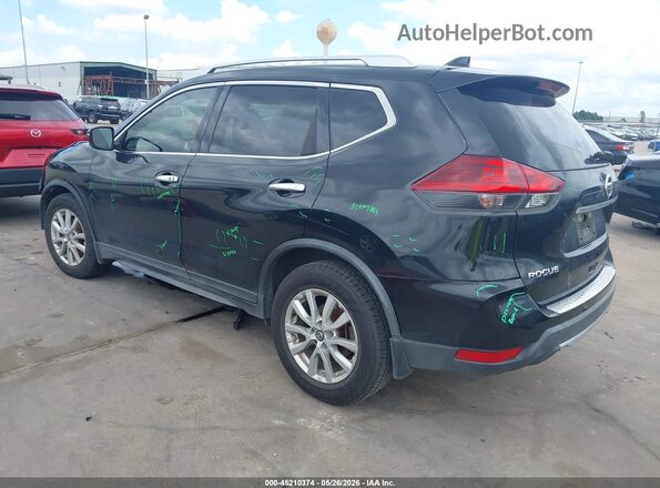 KNMAT2MT5JP621349 2018 NISSAN ROGUE Black უკანა მარცხენა