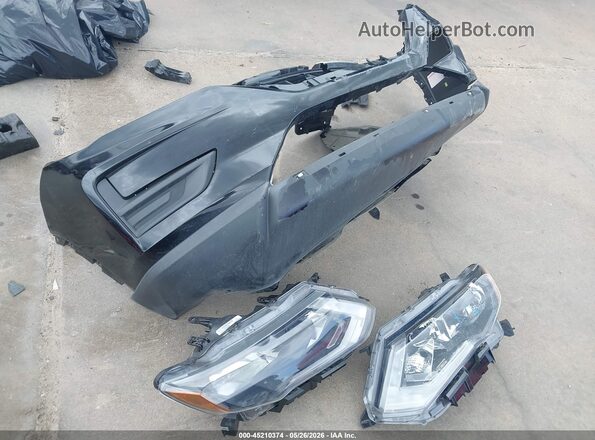 KNMAT2MT5JP621349 2018 NISSAN ROGUE Black ხელსაწყოთა პანელის ხედი