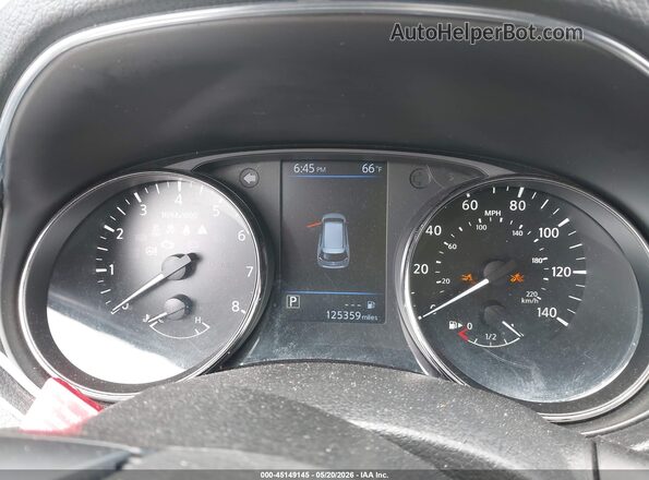 KNMAT2MT5LP541326 2020 NISSAN ROGUE White Вид задніх сидінь
