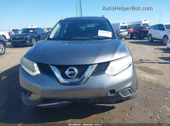 KNMAT2MT6GP651386 2016 NISSAN ROGUE Gray ხელსაწყოთა პანელის ხედი