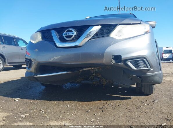 KNMAT2MT6GP651386 2016 NISSAN ROGUE Gray 