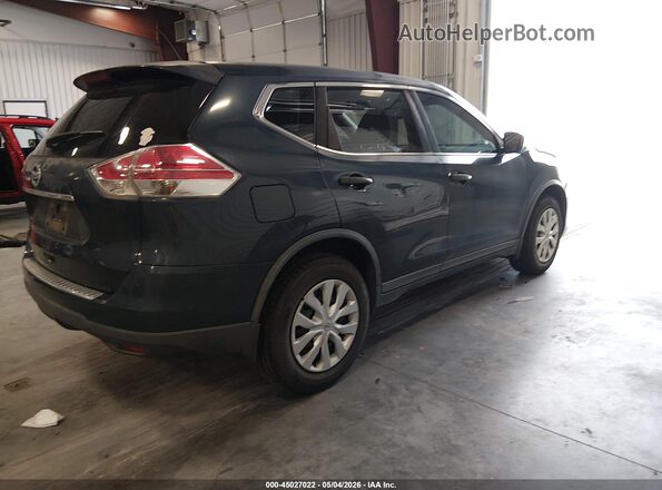 KNMAT2MT6GP729097 2016 NISSAN ROGUE Blue Rear right
