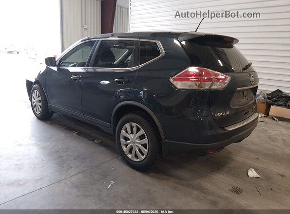 KNMAT2MT6GP729097 2016 NISSAN ROGUE Blue Rear left