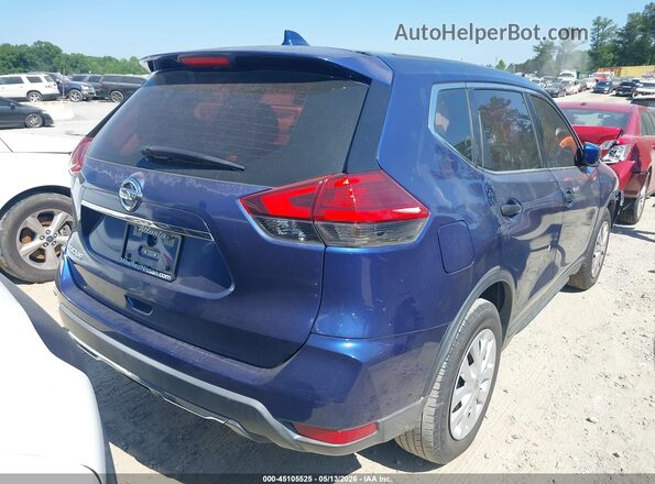 KNMAT2MT6HP508715 2017 NISSAN ROGUE Blue უკანა მარჯვენა
