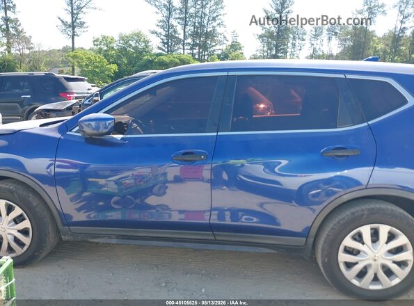 KNMAT2MT6HP508715 2017 NISSAN ROGUE Blue სალონის 360-გრადუსიანი ხედი