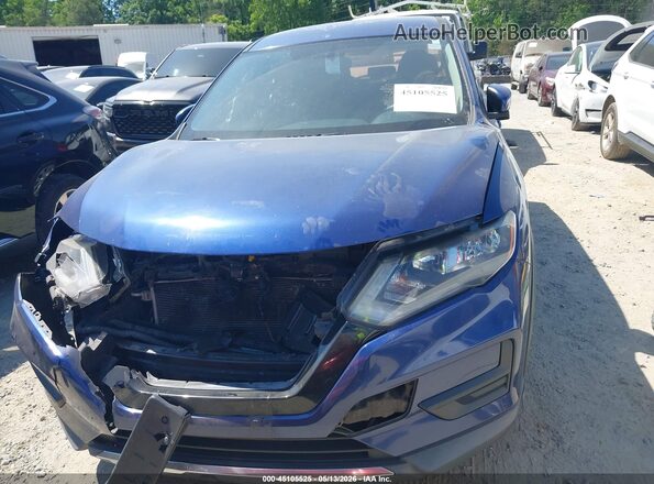 KNMAT2MT6HP508715 2017 NISSAN ROGUE Blue ხელსაწყოთა პანელის ხედი
