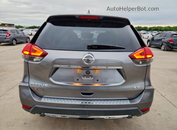 KNMAT2MT6HP550219 2017 NISSAN ROGUE Gray უკანა ხედი