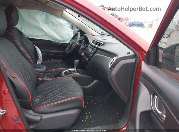 KNMAT2MT7GP614184 2016 NISSAN ROGUE Maroon Սալոնի դիմացի տեսք