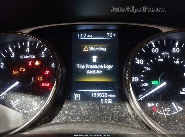 KNMAT2MT7GP709893 2016 NISSAN ROGUE White Vista de los asientos traseros