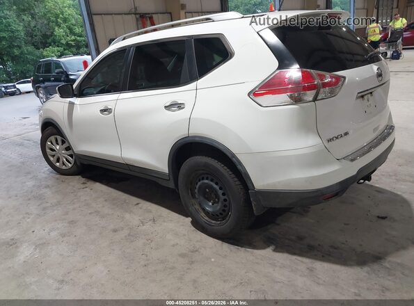 KNMAT2MT7GP709893 2016 NISSAN ROGUE White Trasero izquierdo