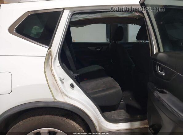 KNMAT2MT7GP709893 2016 NISSAN ROGUE White Vista de la etiqueta del VIN