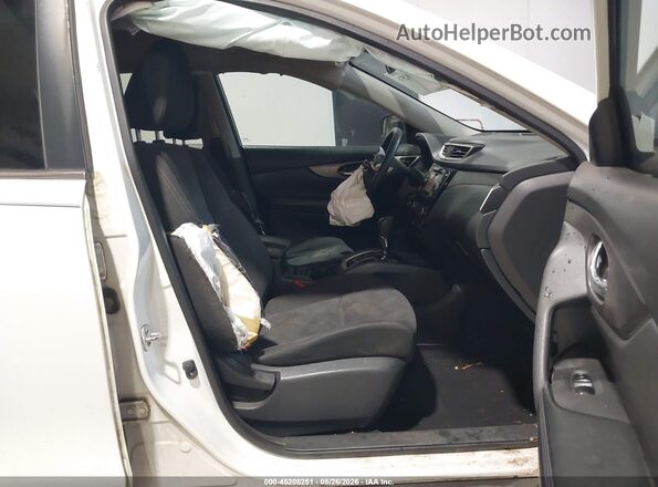 KNMAT2MT7GP709893 2016 NISSAN ROGUE White Vista interior delantera