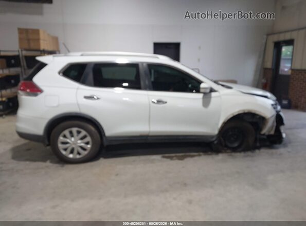 KNMAT2MT7GP709893 2016 NISSAN ROGUE White Vista interior de 360 grados