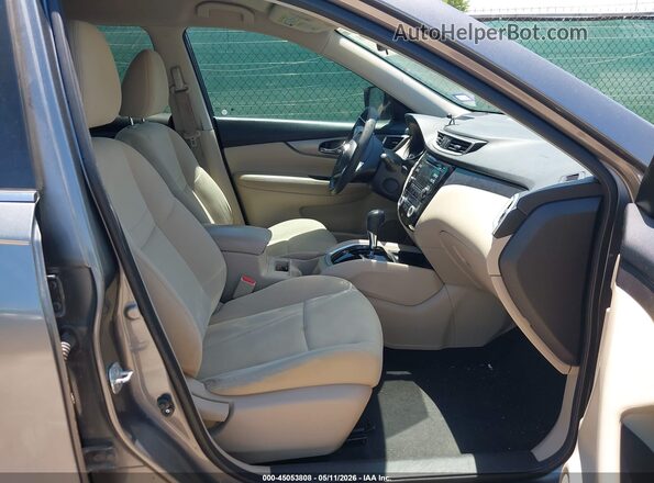 KNMAT2MT8GP733023 2016 NISSAN ROGUE Gray 