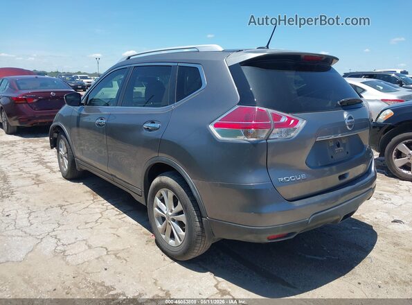 KNMAT2MT8GP733023 2016 NISSAN ROGUE Gray 