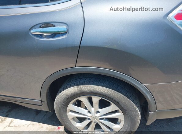 KNMAT2MT8GP733023 2016 NISSAN ROGUE Gray 