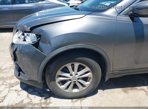 KNMAT2MT8GP733023 2016 NISSAN ROGUE Gray 