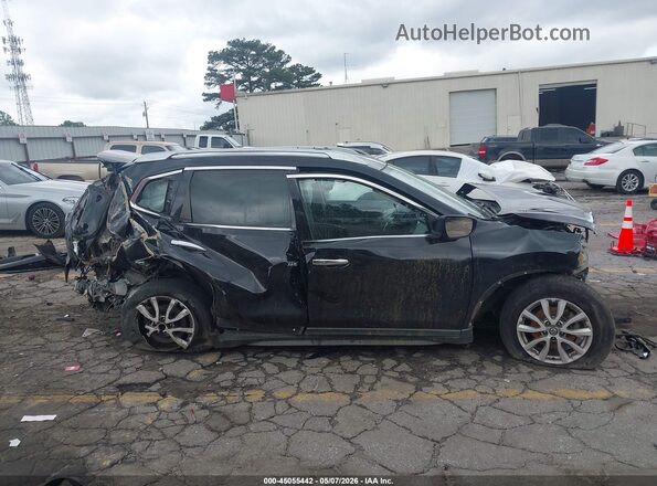 KNMAT2MT8HP550044 2017 NISSAN ROGUE Black Вид задньої частини салону