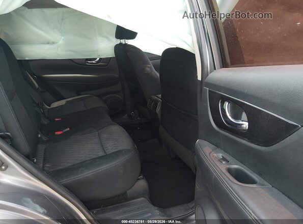 KNMAT2MT8JP521469 2018 NISSAN ROGUE Gray Vista de la etiqueta del VIN