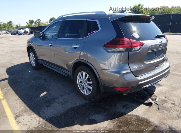 KNMAT2MT8JP580716 2018 NISSAN ROGUE Gray უკანა მარცხენა