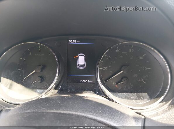 KNMAT2MT8JP580716 2018 NISSAN ROGUE Gray უკანა სავარძლების ხედი