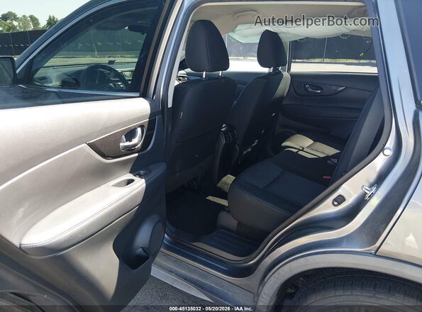 KNMAT2MT8JP580716 2018 NISSAN ROGUE Gray VIN კოდის სტიკერის ხედი