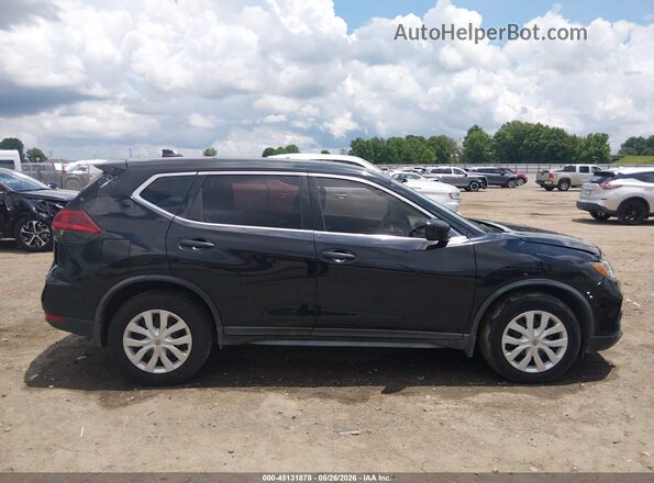 KNMAT2MT8JP601421 2018 NISSAN ROGUE Dark Blue Widok wnętrza z tyłu