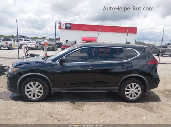 KNMAT2MT8JP601421 2018 NISSAN ROGUE Dark Blue Widok wnętrza 360 stopni