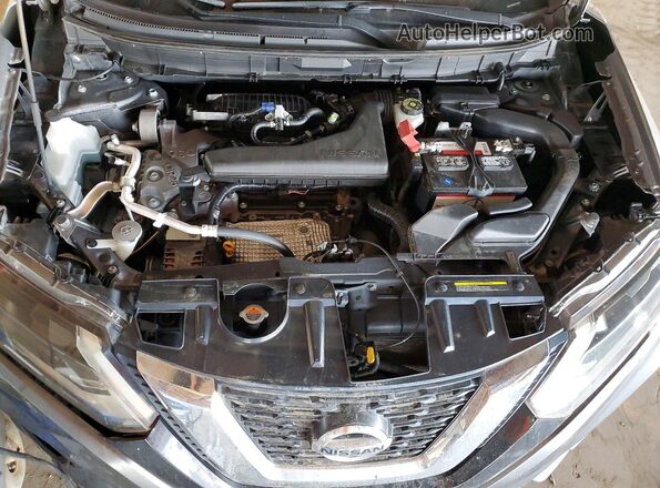 KNMAT2MT9HP524097 2017 NISSAN ROGUE Gray Widok wnętrza z tyłu