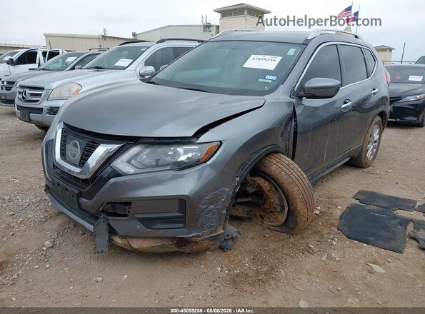 KNMAT2MT9HP600580 2017 NISSAN ROGUE Gray წინა მარცხენა ხედი სამი მეოთხედიდან