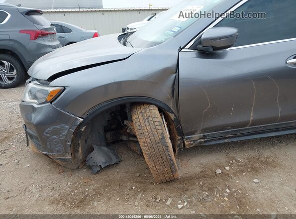 KNMAT2MT9HP600580 2017 NISSAN ROGUE Gray წინა ხედი