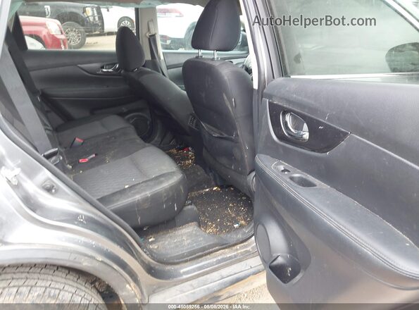 KNMAT2MT9HP600580 2017 NISSAN ROGUE Gray VIN კოდის სტიკერის ხედი
