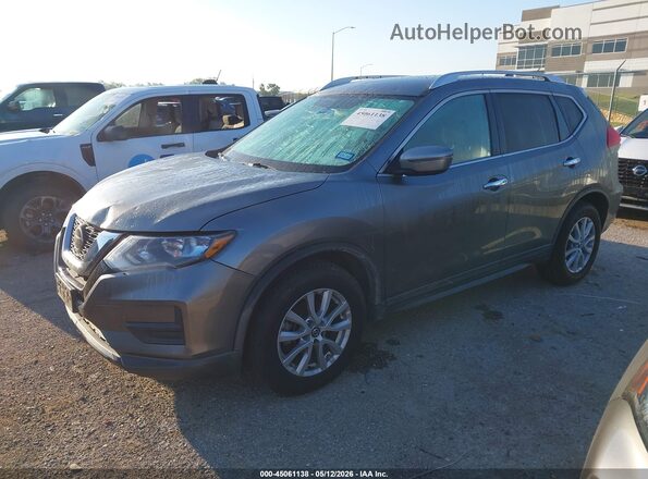 KNMAT2MT9JP535350 2018 NISSAN ROGUE Gray Vista tres cuartos delantera izquierda