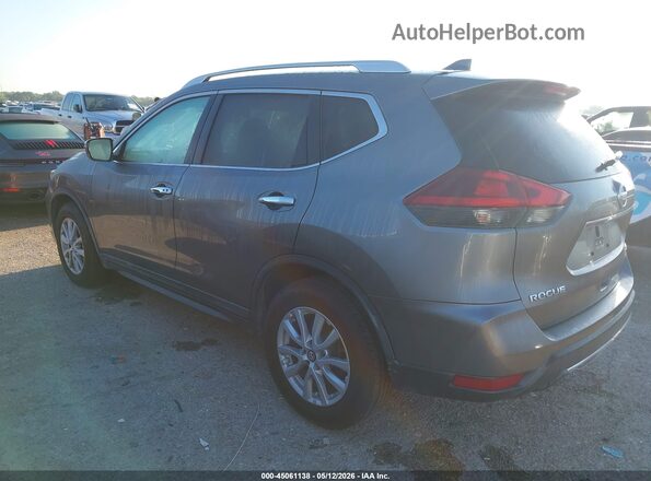 KNMAT2MT9JP535350 2018 NISSAN ROGUE Gray Trasero izquierdo