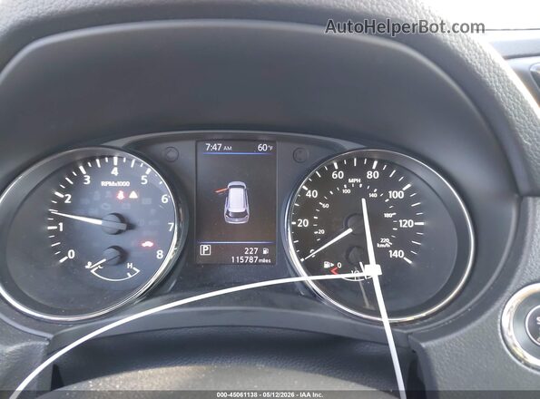 KNMAT2MT9JP535350 2018 NISSAN ROGUE Gray Vista de los asientos traseros