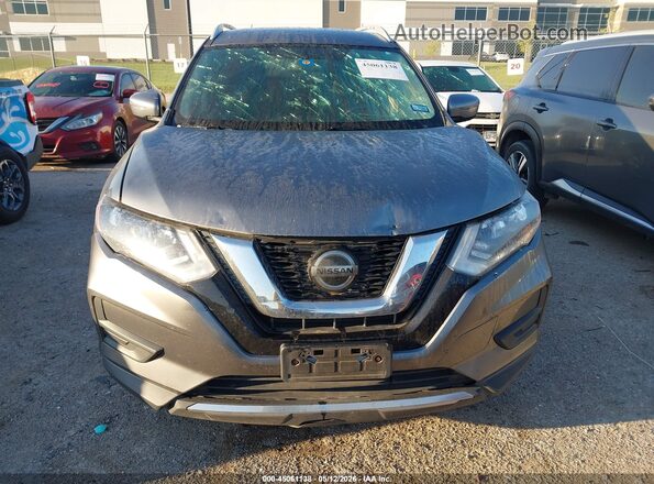 KNMAT2MT9JP535350 2018 NISSAN ROGUE Gray Vista del cuadro de instrumentos