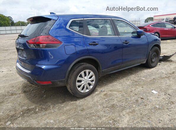 KNMAT2MT9JP572771 2018 NISSAN ROGUE Blue Հետևի աջ